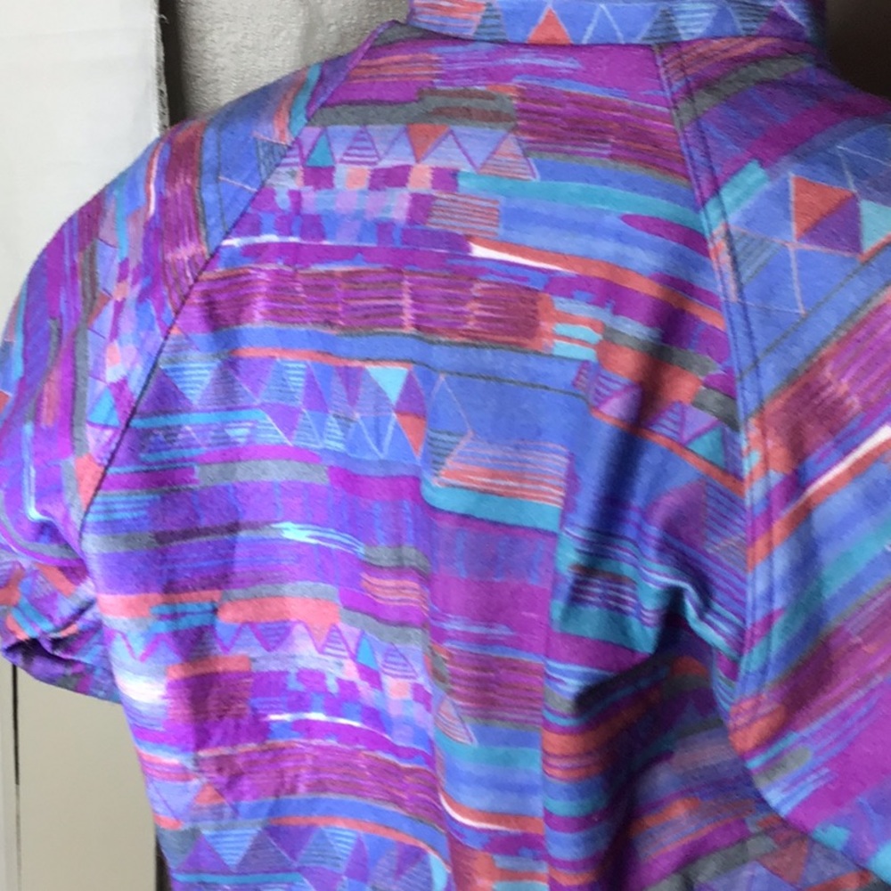 Walls Mountain made in USA Jacket Multicolored Jacket Purple Geometric Print